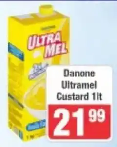 Frontline Danone Ultramel Custard offer
