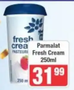 Frontline Parmalat Fresh Cream offer
