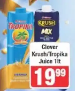 Frontline Clover Krush/Tropika Juice offer