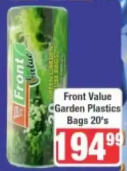 Frontline Front Value Garden Plastics Bags offer