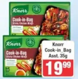 Frontline Knorr Cook-in-Bag Sticky Chicken Wings Assorted offer