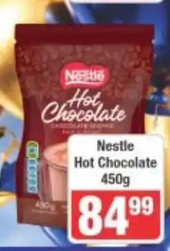 Frontline Nestle Hot Chocolate offer