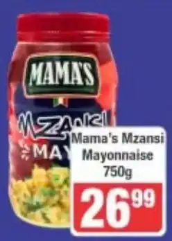 Frontline Mama's Mzansi Mayonnaise offer
