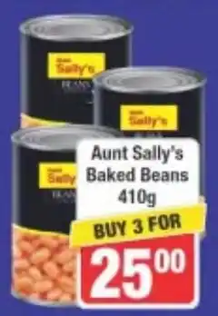 Frontline Aunt Sally's Baked Beans offer