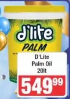 Frontline D'Lite Palm Oil offer