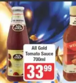 Frontline All Gold Tomato Sauce offer