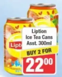 Frontline Lipton Ice Tea Cans Assorted offer