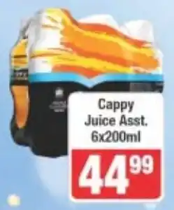 Frontline Cappy Juice Asst. offer
