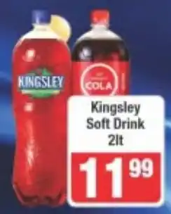 Frontline Kingsley Soft Drink offer