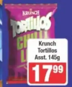Frontline Krunch Tortillos offer