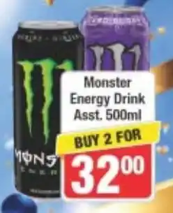 Frontline Monster Energy Drink Assorted offer