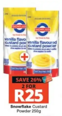 Checkers Snowflake Custard Powder offer