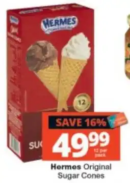 Checkers Hermes Original Sugar Cones offer