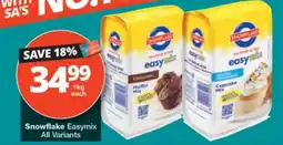 Checkers Snowflake Easymix offer