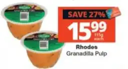 Checkers Rhodes Granadilla Pulp offer