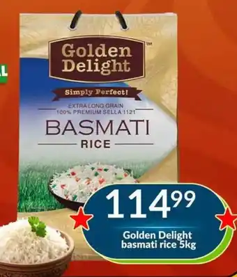 Super Save Golden Delight basmati rice offer