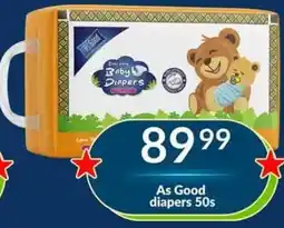 Super Save Baby Diapers offer