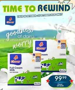 Super Save Clover Full Cream Milk offer