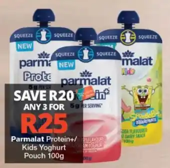 Parmalat Protein+ Kids Yoghurt Pouch