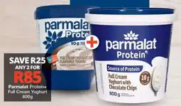 Checkers Parmalat Protein+ Full Cream Yoghurt offer