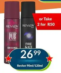 Super Save Revlon Man Pub Original / Revlon Man Fire & Ice offer