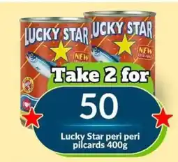 Super Save Lucky Star peri peri pilcards offer