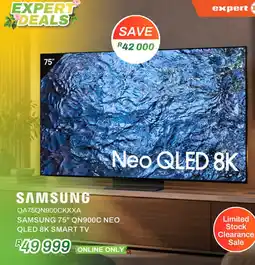Expert SAMSUNG QA75QN900CKXXA SAMSUNG 75" QN900C NEO QLED 8K SMART TV offer