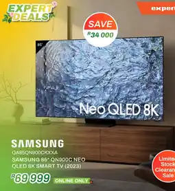 Expert SAMSUNG QA85QN900CKXXA SAMSUNG 85" QN900C NEO QLED 8K SMART TV (2023) offer