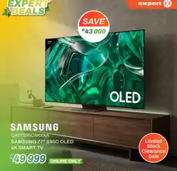 Expert SAMSUNG 77" S95C OLED 4K SMART TV offer