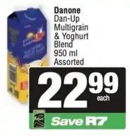 Spar Danone Dan-Up Multigrain & Yoghurt Blend Assorted offer