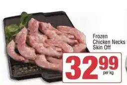 Spar Frozen Chicken Necks Skin Off offer