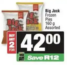 Spar Big Jack Frozen Pies Assorted offer