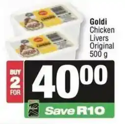 Spar Goldi Chicken Livers Original offer