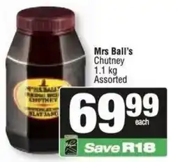 Spar Mrs Ball's Chutney Assorted offer