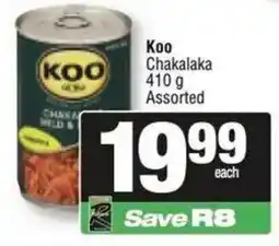 Spar Koo Chakalaka Assorted offer