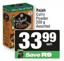 Spar Rajah Curry Powder Assorted offer