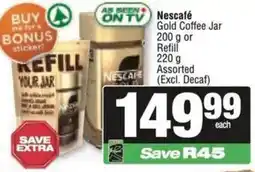 Spar Nescafé Gold Coffee Jar offer