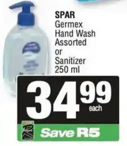 Spar SPAR Germex Hand Wash Assorted offer