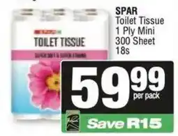 Spar SPAR Toilet Tissue offer