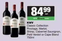 Spar KWV Classic Collection offer