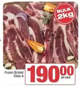 Spar Frozen Brisket Class A offer