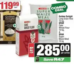 Spar Golden Delight Long Grain Rice offer
