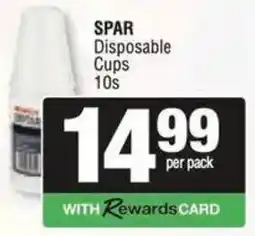 Spar SPAR Disposable Cups offer