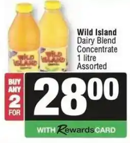 Spar Wild Island Dairy Blend Concentrate Assorted offer
