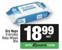 Spar Dry Naps Everyday Baby Wipes offer