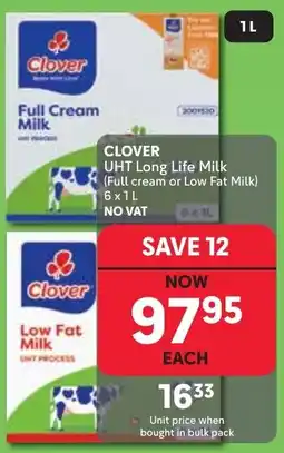 Makro Clover UHT Long Life Milk offer