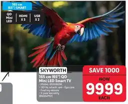Makro SKYWORTH 165 cm (65") QD Mini LED Smart TV offer