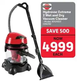 Makro Hydrovac Extreme 2 Wet and Dry Vacuum Cleaner offer