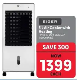 Makro EIGER 5 L Air Cooler with Heating offer