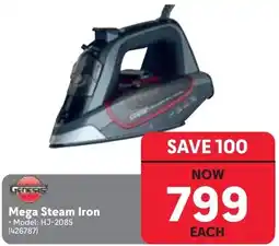 Makro Genesis Mega Steam Iron offer